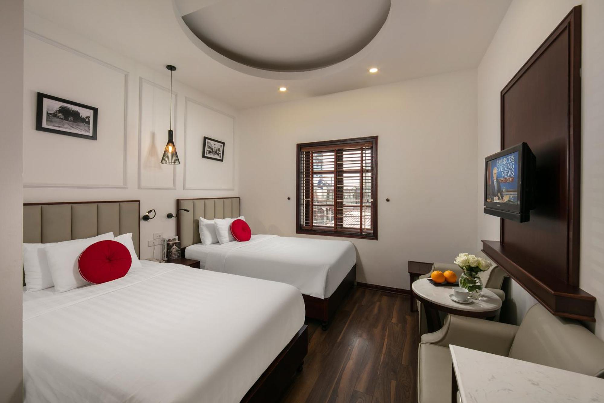 Victory Legend Hotel & Spa Hanoi Buitenkant foto