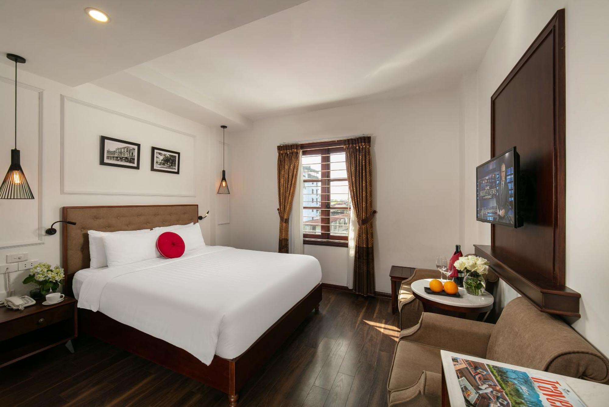 Victory Legend Hotel & Spa Hanoi Buitenkant foto
